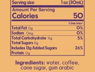 Espresso Syrup 4oz - Cheeky Cocktails
