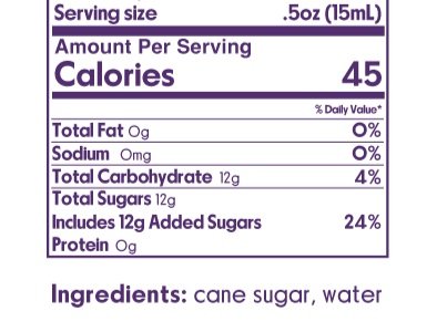 Simple Syrup 4oz - Cheeky Cocktails