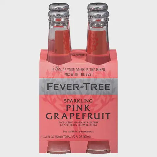 Pink Grapefruit 4 Pack Bottles - Fever Tree