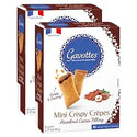 Mini Gavottes Filled w/ Chocolate & Hazelnut - Loc Maria Biscuit