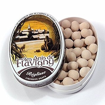 Licorice Pastilles Oval Tin - Anis de Flavigny