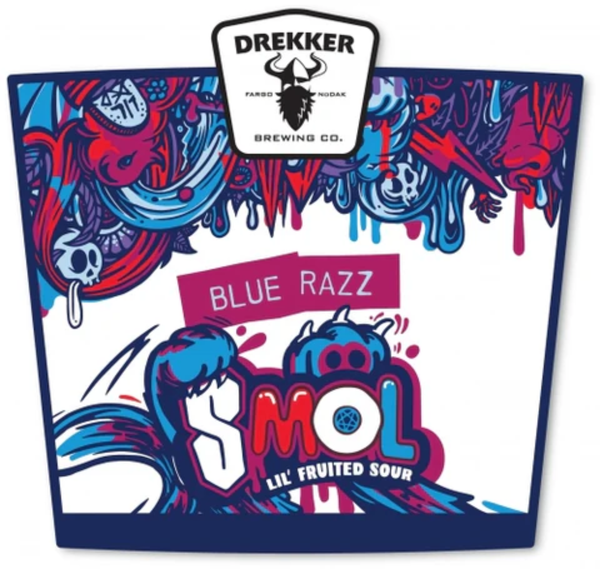 Drekker SMOL Blue Razz Sour