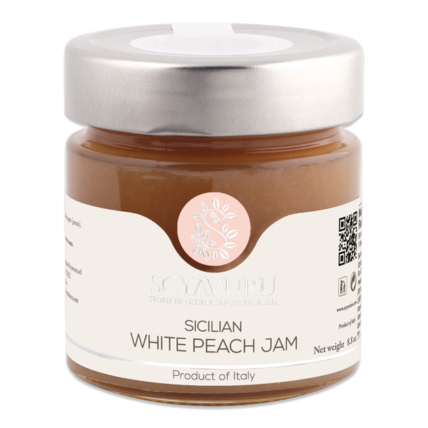 Sicilian White Peach Jam - Scyavuru