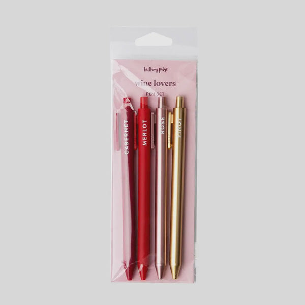 Wine Lovers Jotter Pen Set - Brittany Paige