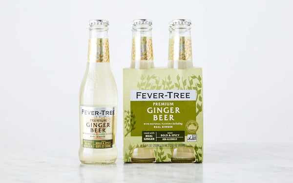 Ginger Beer Tonic Water 4 Pack Bottles - Fever Tree