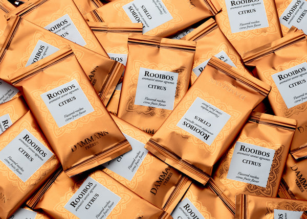 Rooibos Citrus Tea Bags - Dammann Freres