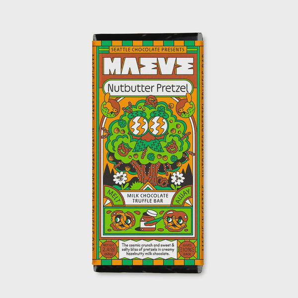 Nutbutter Pretzel Truffle Bar  - Maeve