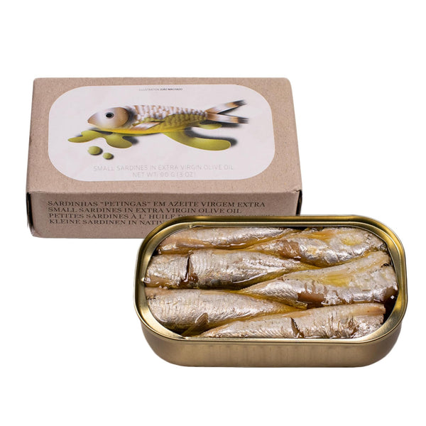 Small Sardines in EVOO Tin Fish - Jose Gourmet
