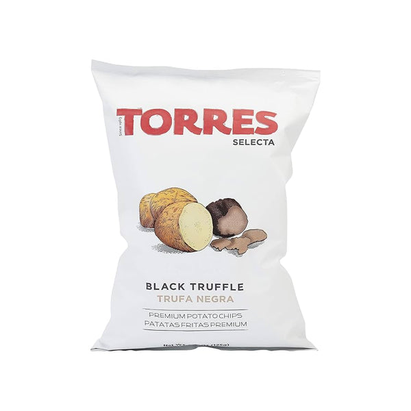Black Truffle Chips 125g - Torres Potato Chips