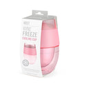 Wine Freeze Cooling Cups - Pastel Pink