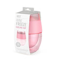 Wine Freeze Cooling Cups - Pastel Pink