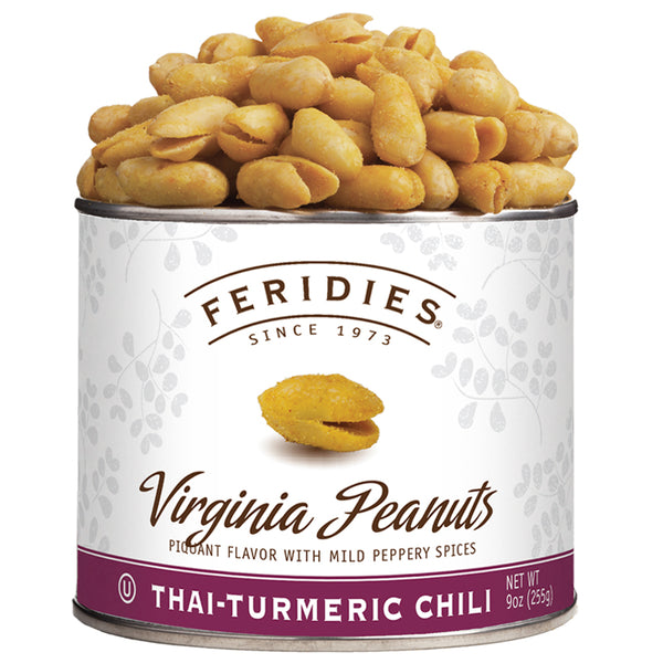 Thai-Turmeric Chili Peanuts - Feridies Virginia Peanut
