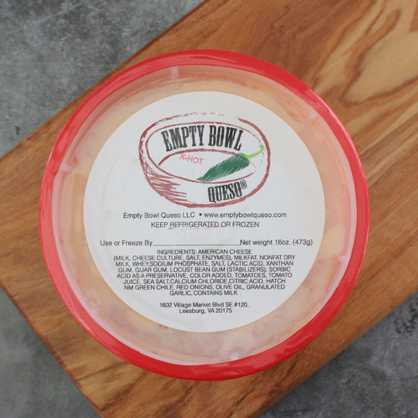 Hot Queso - Empty Bowl Queso