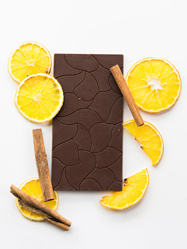Mirzam Chocolate Coated Oranges Infused with Clove & Cinnamon & Cinnamon, 200g