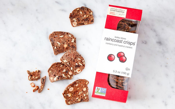 Cranberry Hazelnut Crackers - Raincoast Crisps