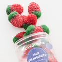 Sour Strawberry Gummies - Candy Club