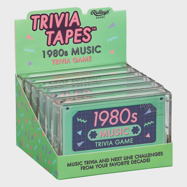 80s Pop Music Trivia Cassette