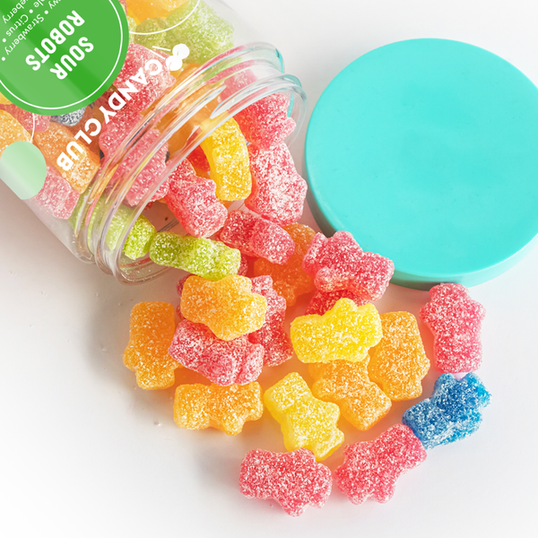 Sour Robot Gummies - Candy Club