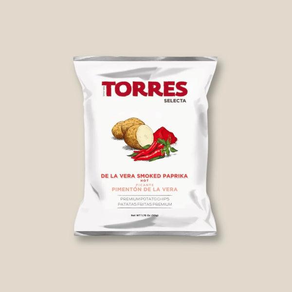 Smoked Paprika Chips 125g - Torres Potato Chips