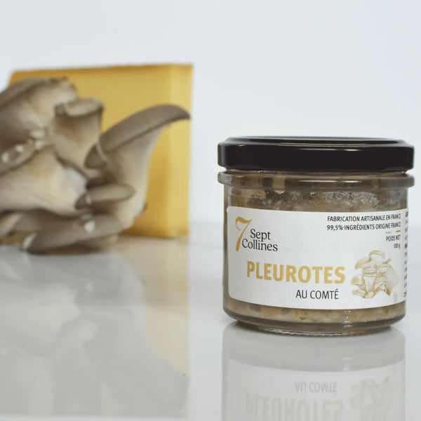 Oyster Mushrooms in Comté Sauce 100g - Sept Collines
