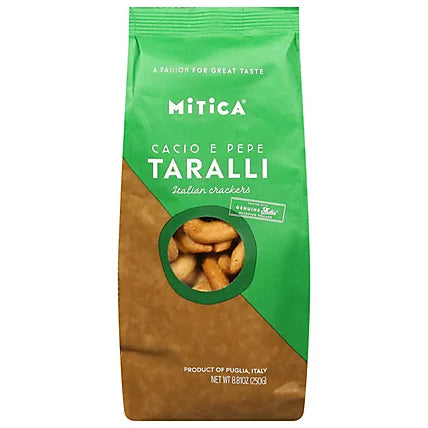 Cacio e Pepe Crackers - Taralli