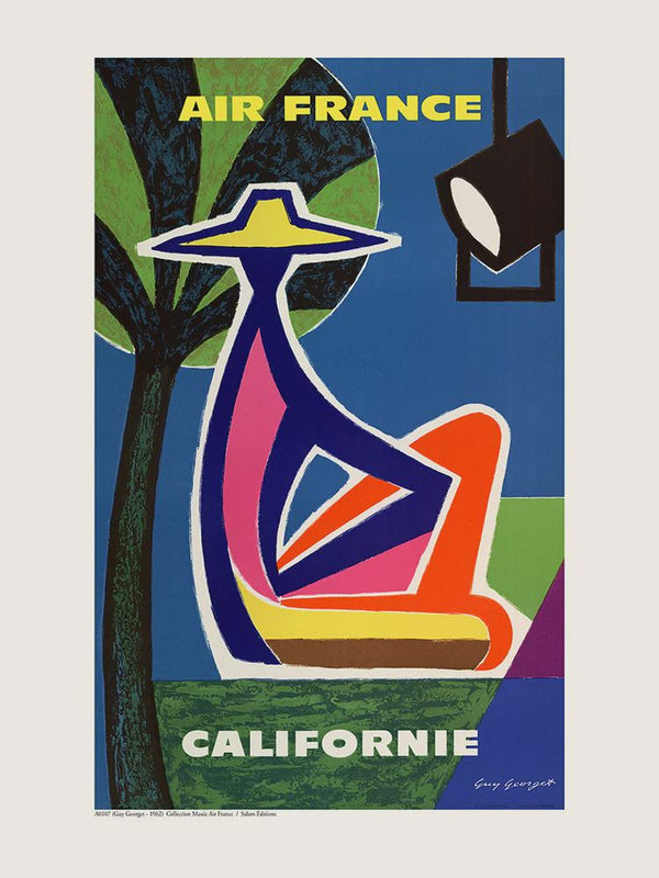 Air France / California A107 Poster