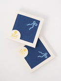 Coquette Navy Bow Cocktail Paper Beverage Napkins - One & Only Paper