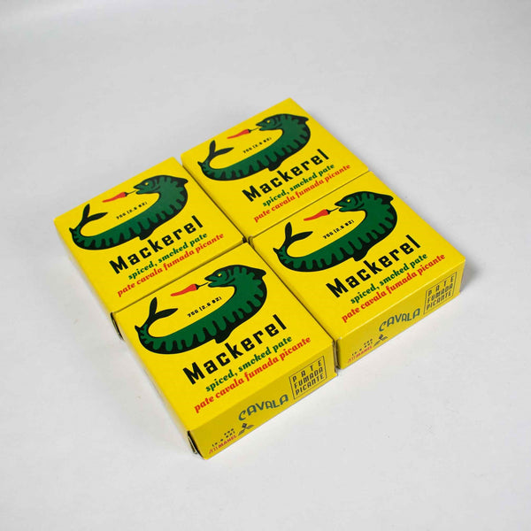 Spiced Smoked Mackerel Pate 75g Tin Fish - Ati Manel