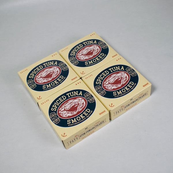 Spiced Smoked Tuna Pate 75g Tin Fish - Ati Manel