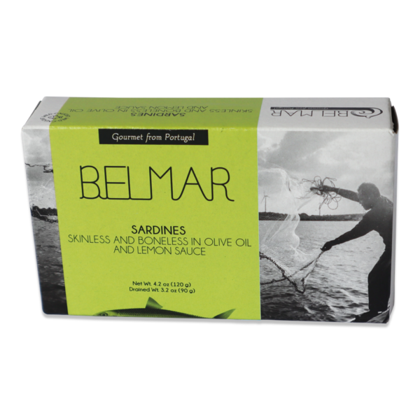 Belmar - Skinless & Boneless Sardines in Olive Oil & Lemon Sauce