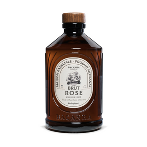 Raw Rose Syrup Organic 400ml - Bacanha