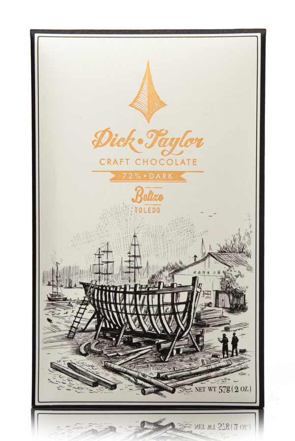 72% Belize Toledo Dark Chocolate - Dick Taylor Chocolates
