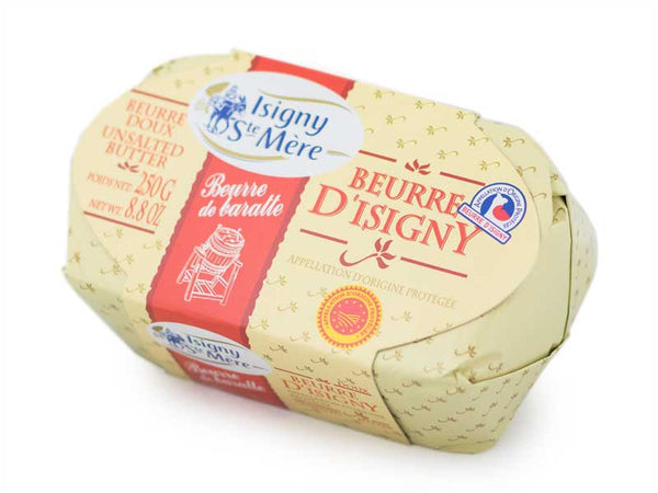Isigny Butter Sweet Oval 250g - Isigny Ste. Mère