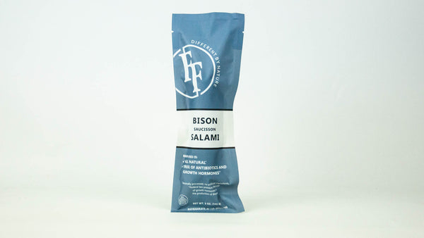 Bison Saucisson Salami 5OZ - Fossil Farms