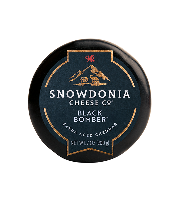 Black Bomber Aged Cheddar - Snowdonia Cheese Co.