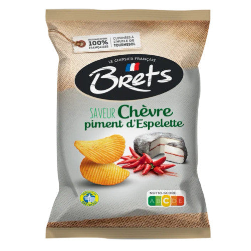 Goat Cheese and Espelette Chili Pepper - Brets Potato chips