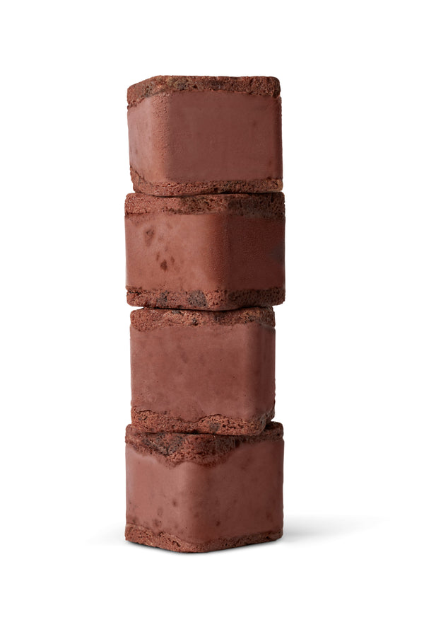 Chocolate Blackout  Ice Cream CHOMPS 4 pack - Nightingale Ice Cream
