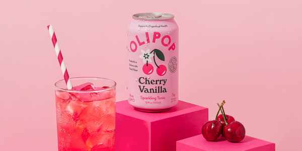 Cherry Vanilla Prebiotic Soda - Olipop
