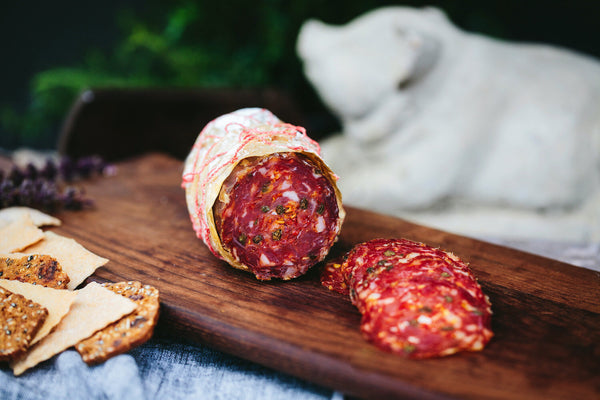 Calabrian Sliced Salami 3oz - The Spotted Trotter