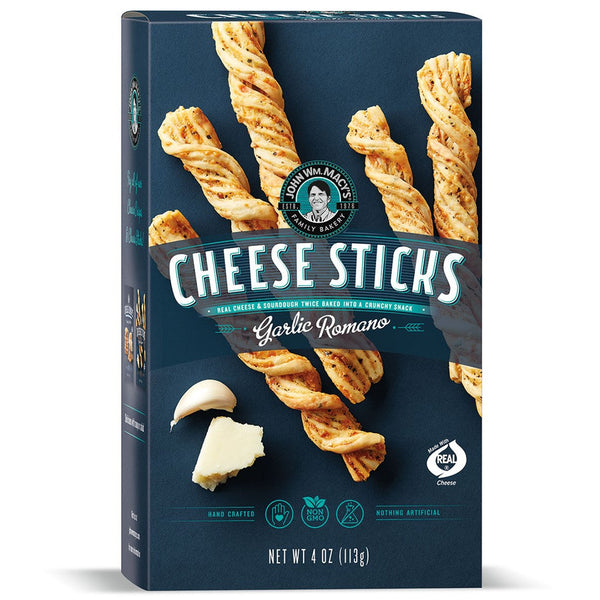 Garlic Romano Cheese Sticks - John Wm. Macy's