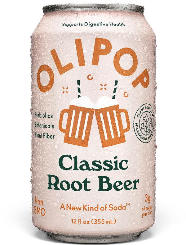 Classic Root Beer Prebiotic Soda - Olipop