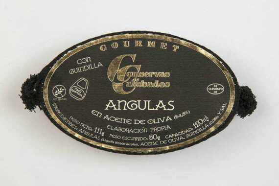 Baby Eels in Olive Oil Tin Fish - Conservas de Cambados