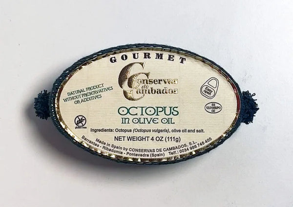 Octopus in Olive Oil Tin Fish - Conservas de Cambados