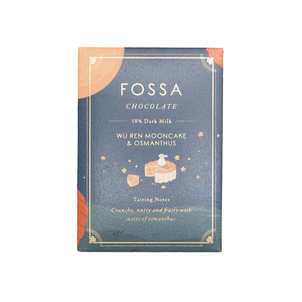 Wu Ren Mooncake & Osmanthus, 50g - Fossa Chocolate