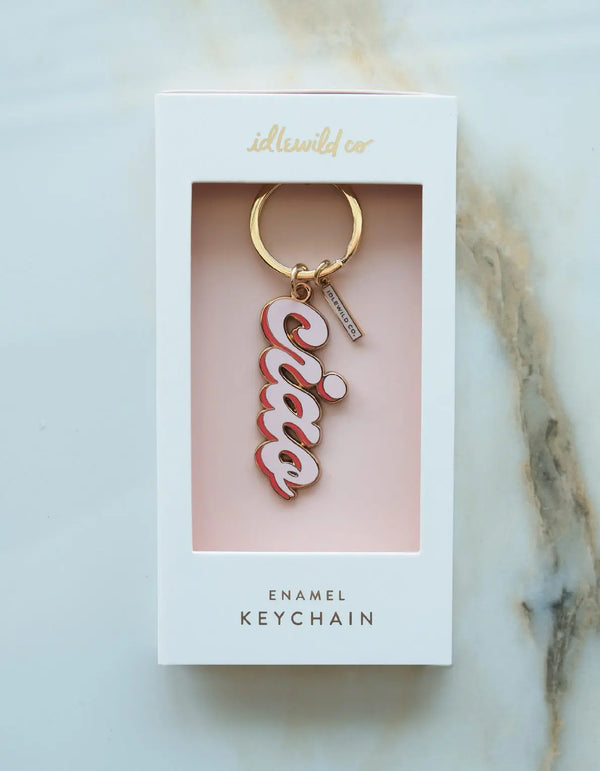 Ciao! Enamel Keychain
