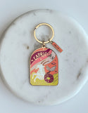 Capricorn Zodiac Enamel Keychain - Idlewild Co.