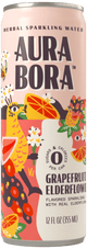 Elderflower Grapefruit Sparkling Water - Aura Bora
