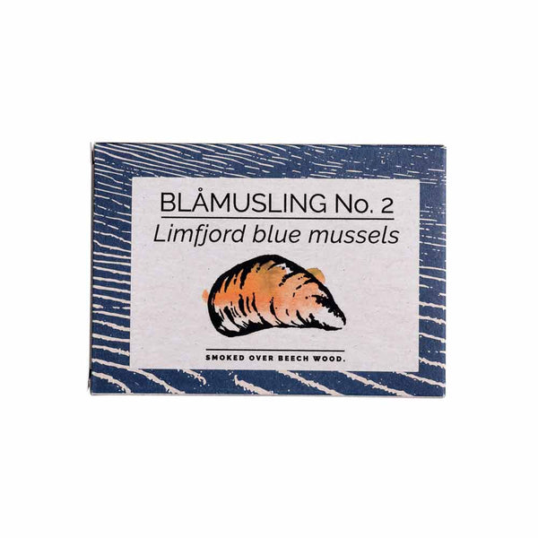 Blamusling No. 2 Limfjord Blue Mussels - Fangst Tin Fish