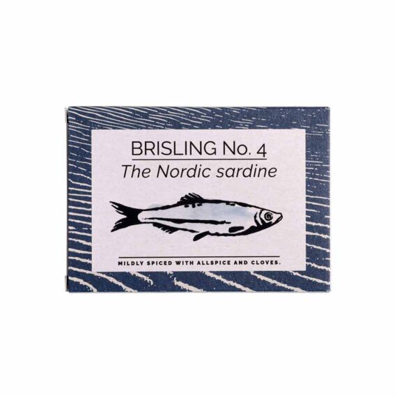 Fangst Brisling No. 4 – Baltic Sea Sprat in Cold Pressed in Rapseed Oil - Fangst Tin Fish