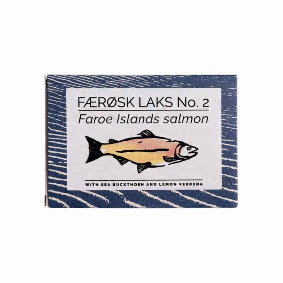 Færøsk Laks Faroe Islands Salmon w/ Sea Buckthorn - Fangst Tin Fish
